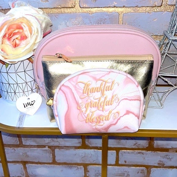 Imoshion Set of 3 Travel Makeup/Cosmetic Bags. - Picture 2 of 8